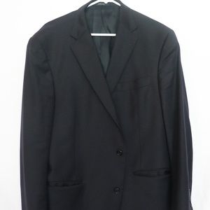 VINTAGE Hart Schaffner & Marx Black Suit Jacket